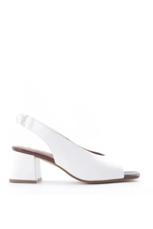 Alternativa Sandalo tacco F2334 Bianco