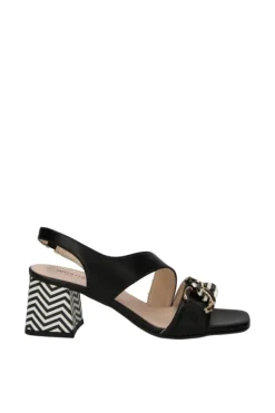 Alternativa Sandalo tacco K256 Nero