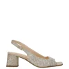 Alternativa Sandalo tacco F2299 Platino