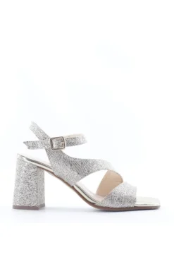 Alternativa Sandalo tacco F2215 Platino