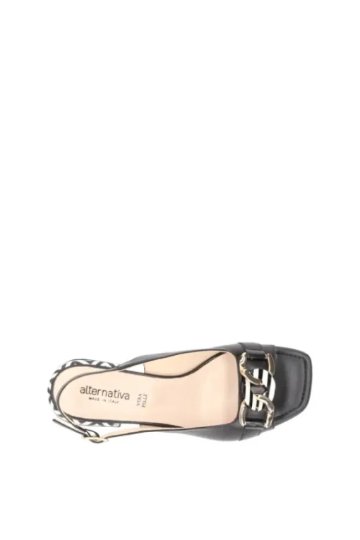 Alternativa Sandalo tacco K254 Nero