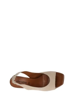 Alternativa Sandalo tacco F2334 Crema