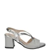 Armando olivieri Sandalo tacco 46413 Argento