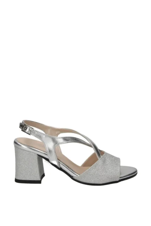 Armando olivieri Sandalo tacco 46413 Argento