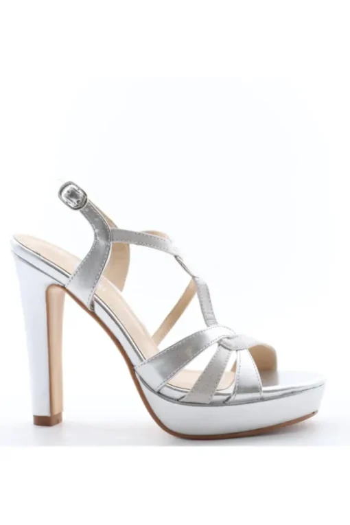 Armando olivieri Sandalo tacco 42315 Silver