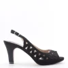 Armando olivieri Sandalo tacco 42307 Total blac