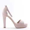 Armando olivieri Sandalo tacco 640 Cipria