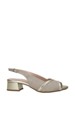 Armando olivieri Sandalo tacco 48742 Platino