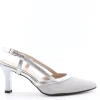 Armando olivieri Sandalo tacco 46421 Argento