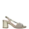 Armando olivieri Sandalo tacco 48750 Platino