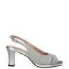 Armando olivieri Sandalo tacco 48734 Argento