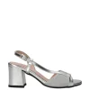 Armando olivieri Sandalo tacco 48750 Argento