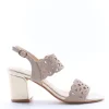 Armando olivieri Sandalo tacco 44346 Platino