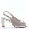Armando olivieri Sandalo tacco 44302 Platino