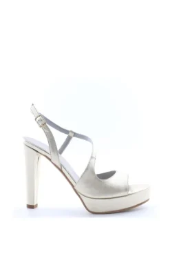 Armando olivieri Sandalo tacco Diadema Platino