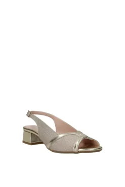 Armando olivieri Sandalo tacco 48742 Platino