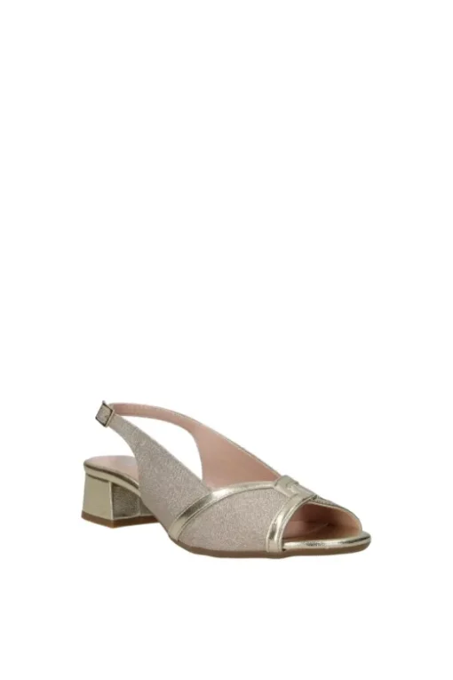 Armando olivieri Sandalo tacco 48742 Platino