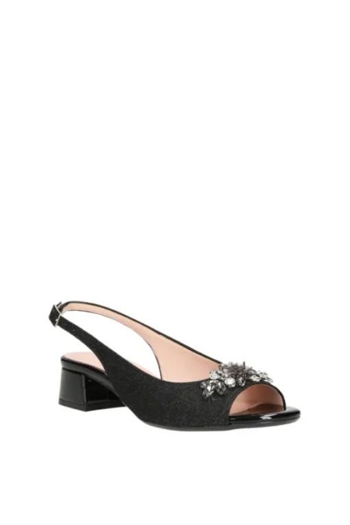 Armando olivieri Sandalo tacco 48741 Nero