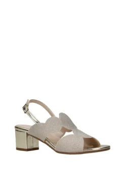 Armando olivieri Sandalo tacco 42384 Platino