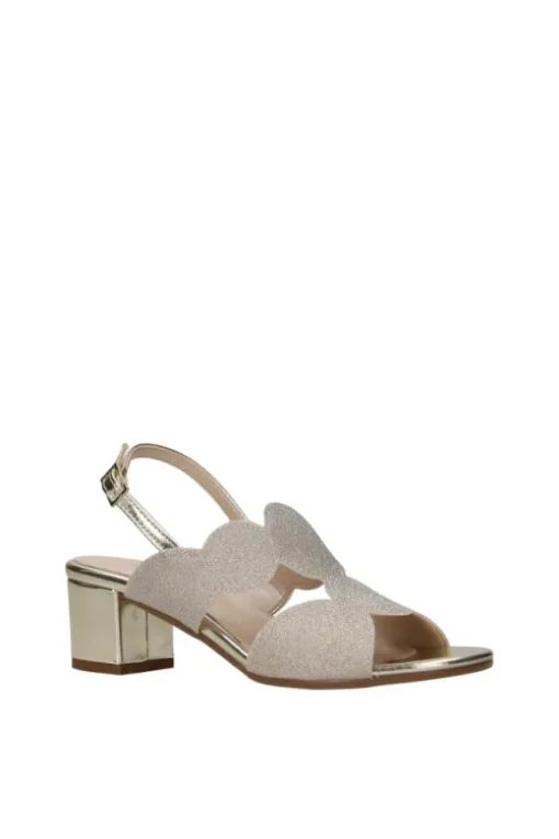 Armando olivieri Sandalo tacco 42384 Platino