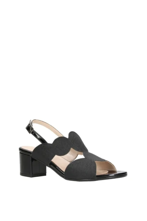 Armando olivieri Sandalo tacco 42384 Nero