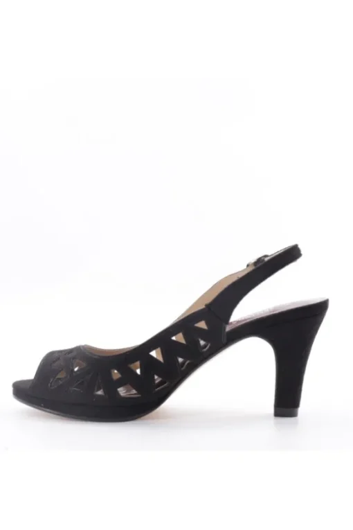 Armando olivieri Sandalo tacco 42307 Total blac
