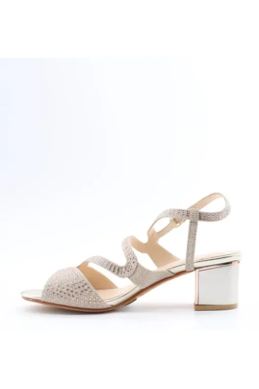 Armando olivieri Sandalo tacco 36401 Champagne