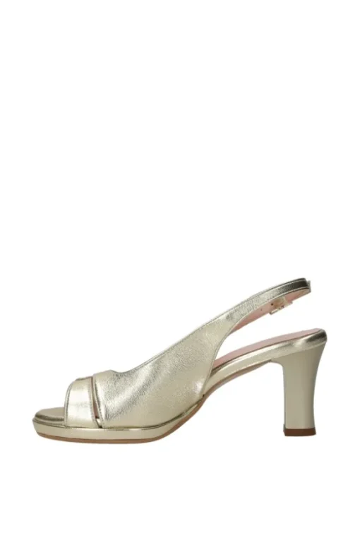Armando olivieri Sandalo tacco 48734 Platino