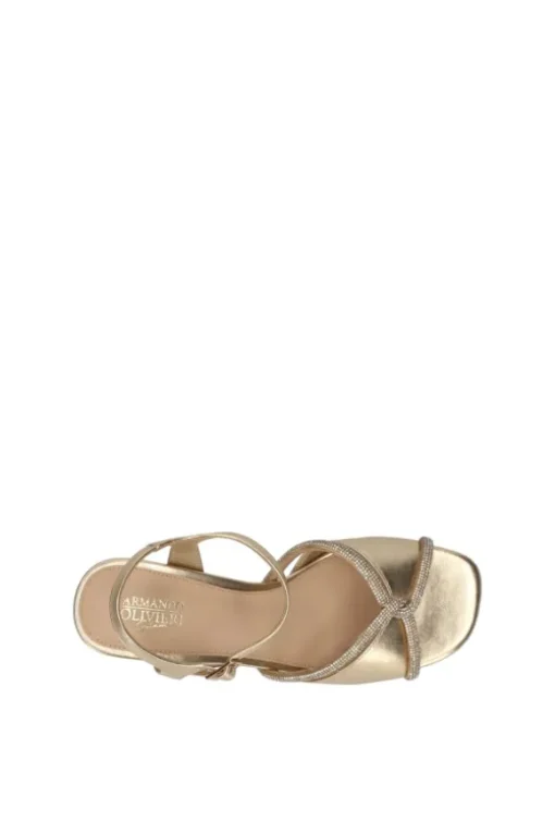 Armando olivieri Sandalo tacco 48822 Gold