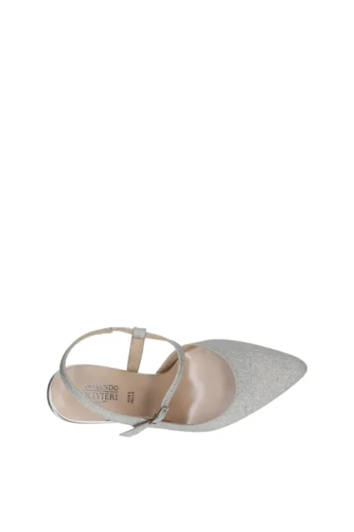 Armando olivieri Sandalo tacco 46422 Argento