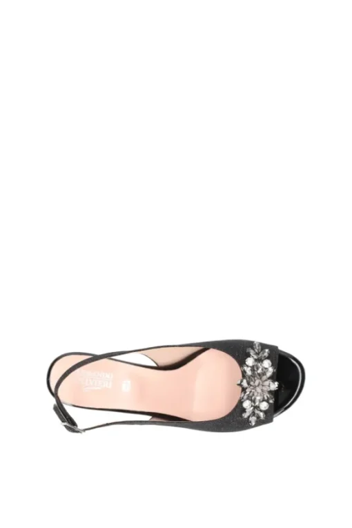 Armando olivieri Sandalo tacco 48741 Nero