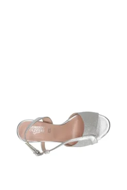 Armando olivieri Sandalo tacco 48750 Argento