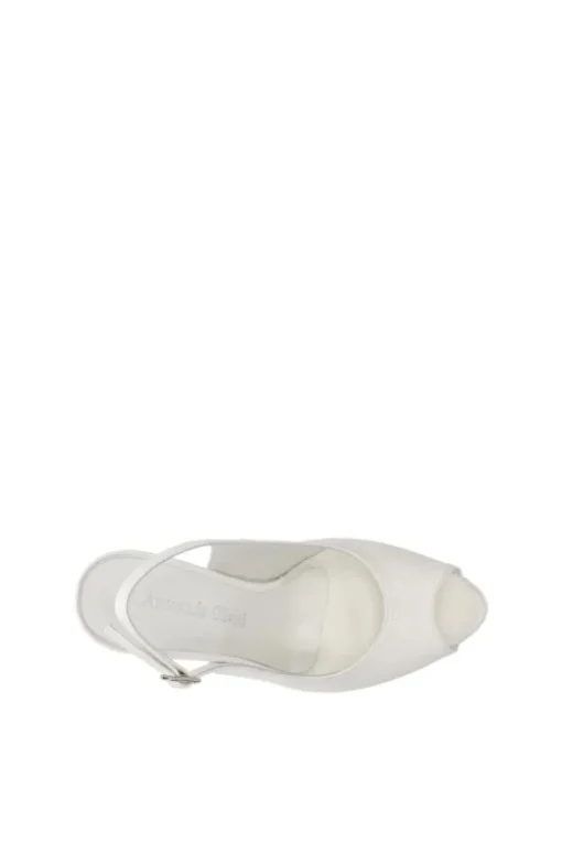 Armando olivieri Scarpa sposa Roby Bianco