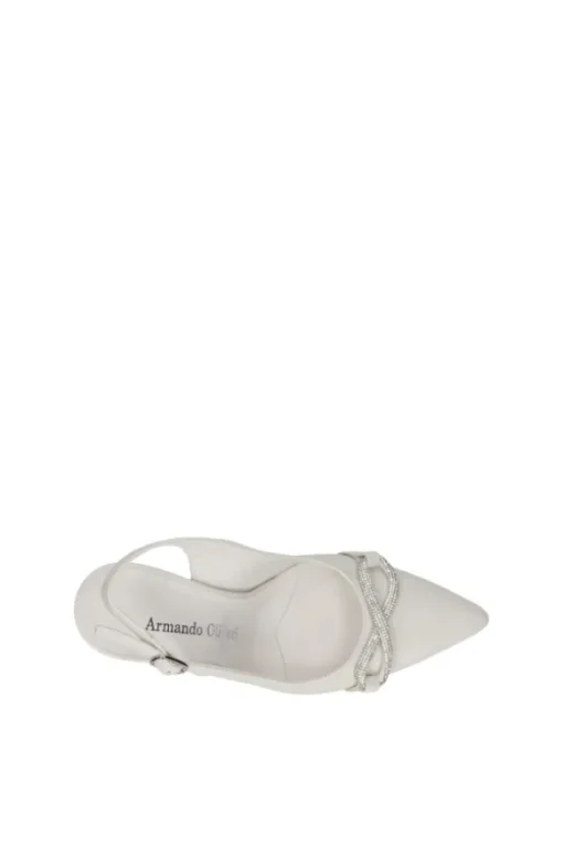 Armando olivieri Scarpa sposa Leoncin Bianco