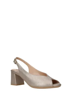 Confort Sandalo tacco 8502 Champagne