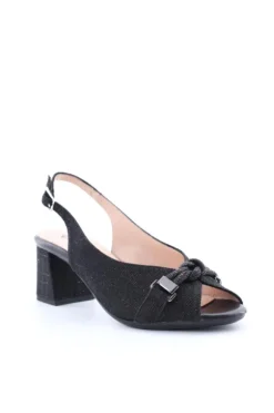 Confort Sandalo tacco 8542 Nero