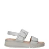 Confort Sandalo zeppa 7258 Argento