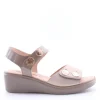 Confort Sandalo zeppa 7308 Champagne