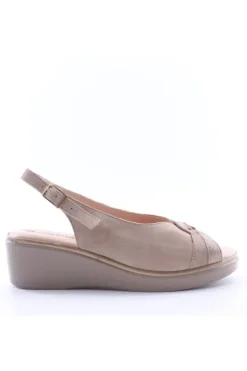 Confort Sandalo zeppa 7206 Champagne