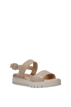 Confort Sandalo zeppa 7157 Champagne
