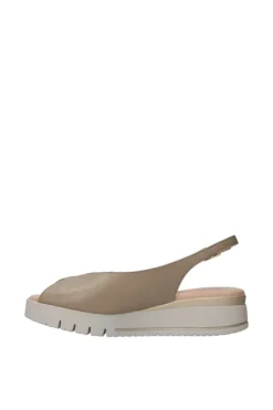 Confort Sandalo zeppa 7300 Champagne