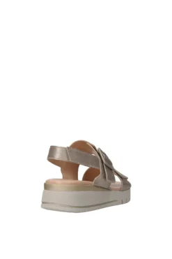 Confort Sandalo zeppa 7258 Champagne