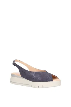 Confort Sandalo zeppa 7337 Navy