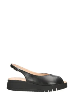 Confort Sandalo zeppa 7300 Nero