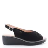 Confort Sandalo zeppa 7206 Nero