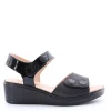 Confort Sandalo zeppa 7308 Nero
