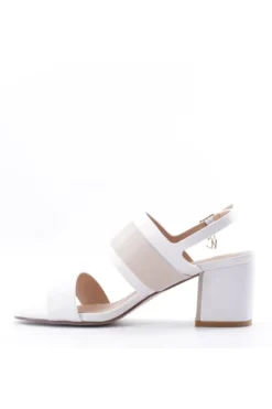 Coveri Sandalo tacco E418 Bianco