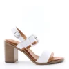 Donnaflo Sandalo tacco 0173 White