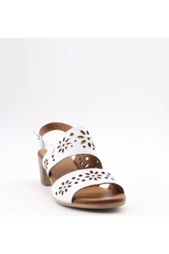 Donnaflo Sandalo tacco 0161 White