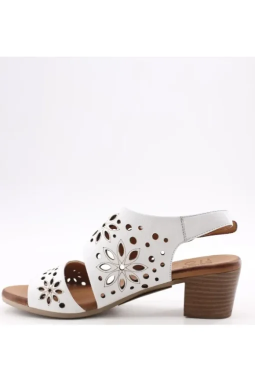 Donnaflo Sandalo tacco 0161 White
